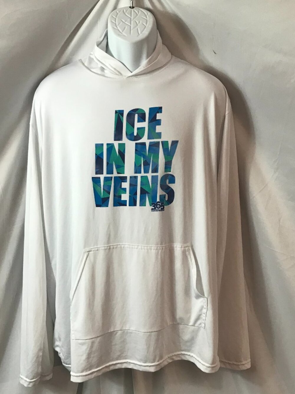 Ice In My Veins Lightweight Activewear Sport Cut Workout Shirt Hoodie